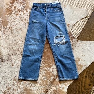 Levi's Ribcage Straight Ankle Denim Jeans